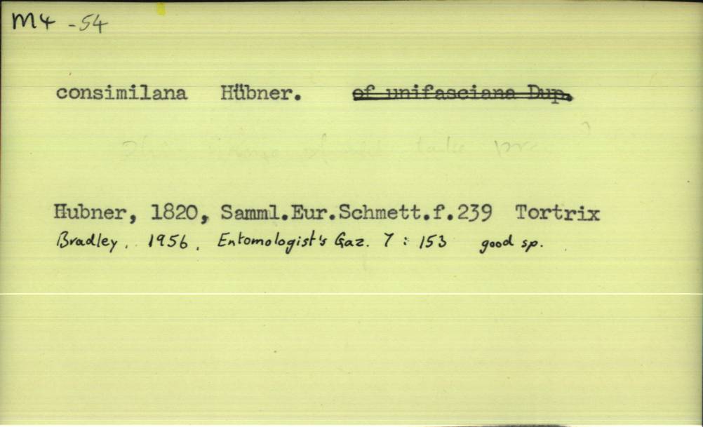 front of card